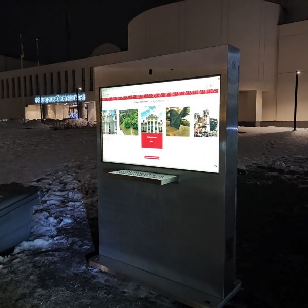 infoterminalas Prienai interaktyvus naktis