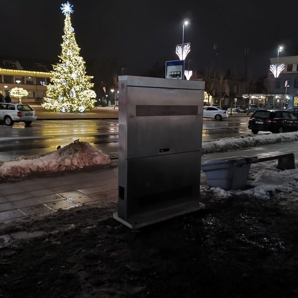 Infoterminalas, info stendas, interaktyvus stendas Prienuose pritaikytas neįgaliems
