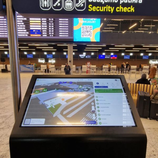 vilniaus oro uostas infoterminalas