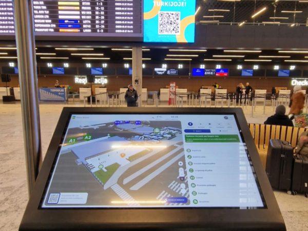 vilniaus oro uostas infoterminalas